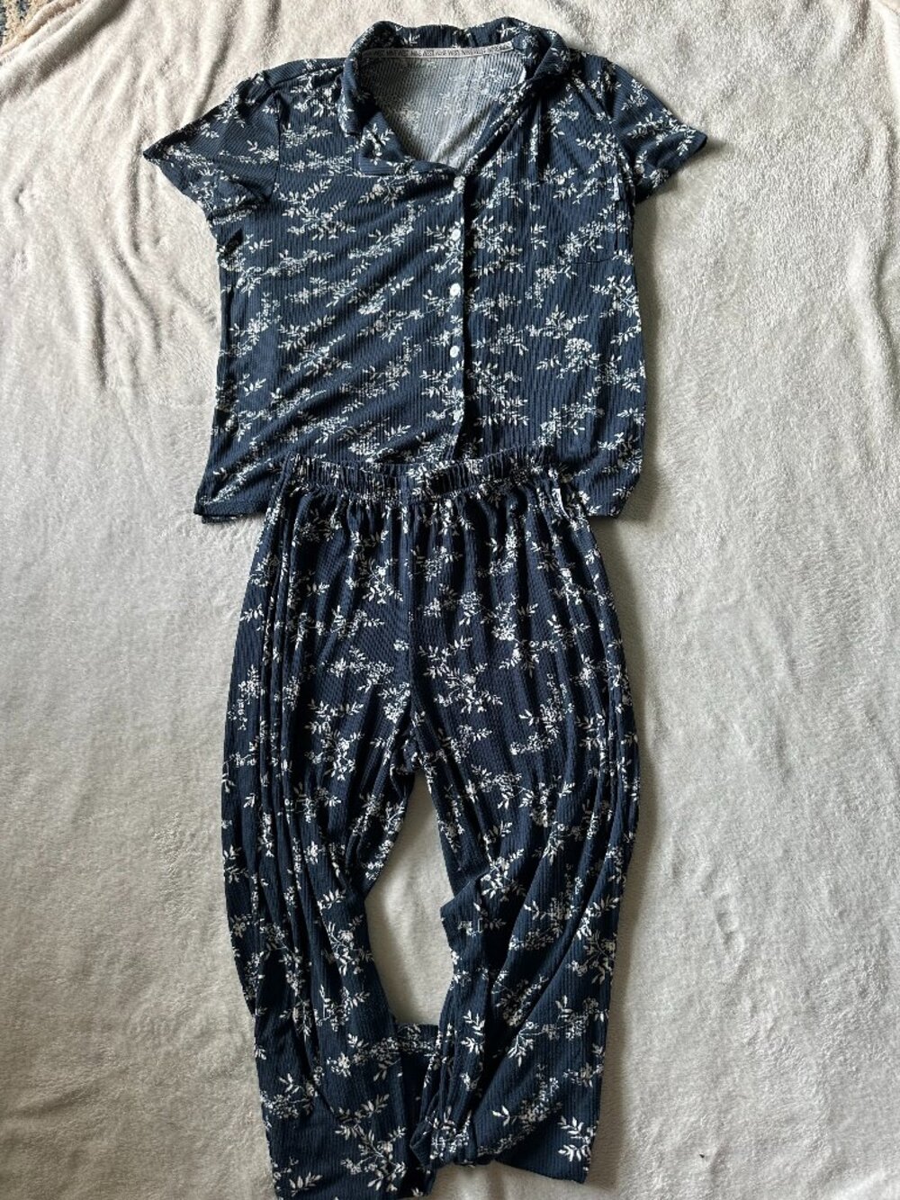 Nine West Floral Pajama Set